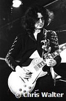 Led Zeppelin 1972 Jimmy Page Alexandra Palace<br> Chris Walter<br>