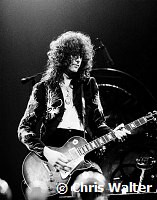 Led Zeppelin 1975 Jimmy Page at Earls Court May 25th 1975<br> Chris Walter