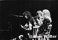 Led Zeppelin Jimmy Page, John Paul Jones and Robert Plant 25th May 1975 at Earls Court<br><br><br><br><br><br><br><br>