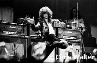 Led Zeppelin May 25th 1975 Jimmy Page at Earls Court<br> Chris Walter