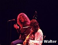 Led Zeppelin  1977 Robert Plant & Jimmy Page