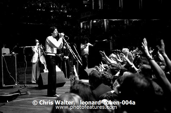 Photo of :Leonard Cohen for media use , reference; leonard-cohen-004a,www.photofeatures.com