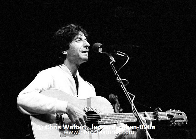 Photo of :Leonard Cohen for media use , reference; leonard-cohen-020a,www.photofeatures.com