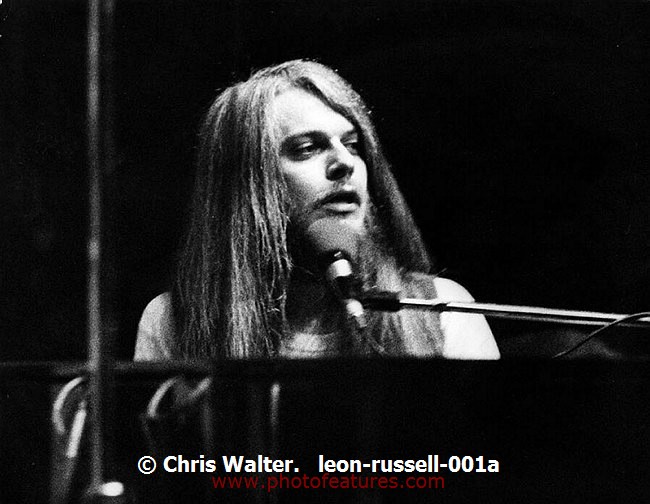 Photo of Leon Russell for media use , reference; leon-russell-001a,www.photofeatures.com