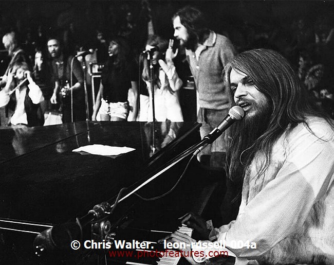 Photo of Leon Russell for media use , reference; leon-russell-004a,www.photofeatures.com
