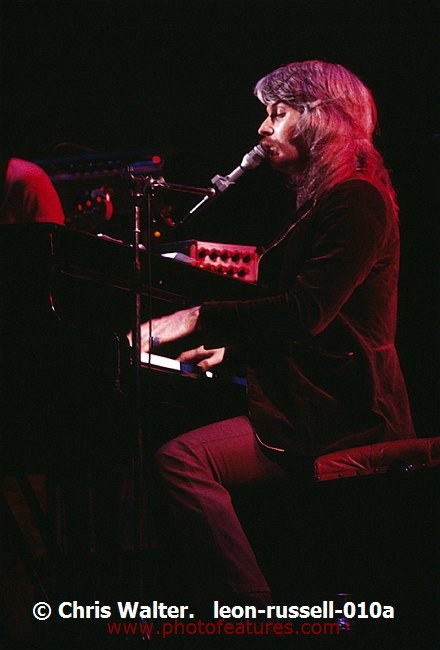 Photo of Leon Russell for media use , reference; leon-russell-010a,www.photofeatures.com