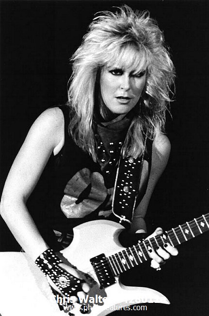 Photo of Lita Ford for media use , reference; f28011a,www.photofeatures.com