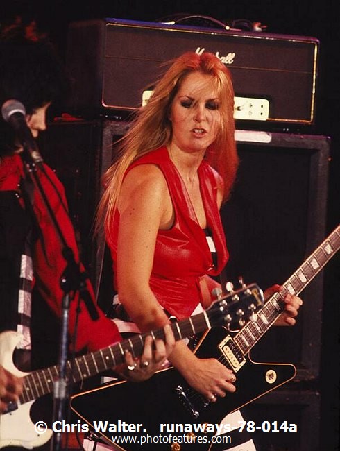 Photo of Lita Ford for media use , reference; runaways-78-014a,www.photofeatures.com