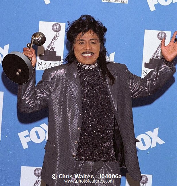 Photo of Little Richard for media use , reference; l04006a,www.photofeatures.com