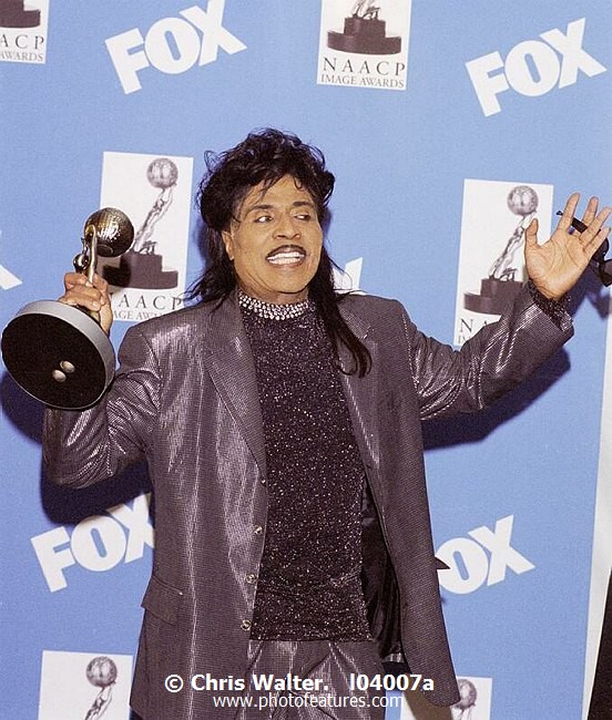 Photo of Little Richard for media use , reference; l04007a,www.photofeatures.com