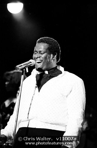 Photo of Luther Vandross for media use , reference; v11007a,www.photofeatures.com