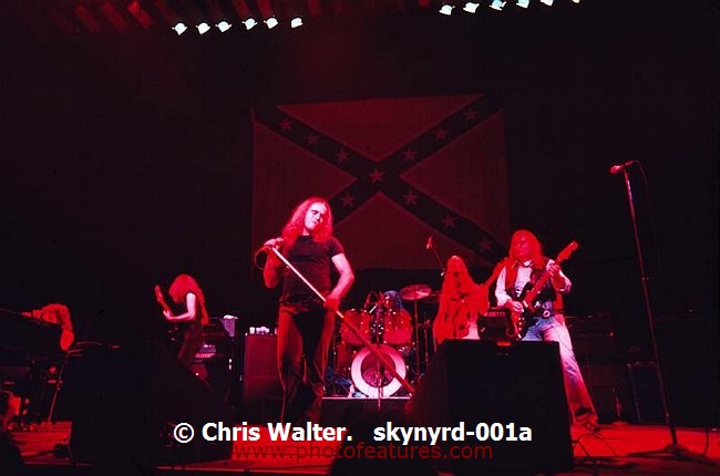 Photo of Lynyrd Skynyrd for media use , reference; skynyrd-001a,www.photofeatures.com