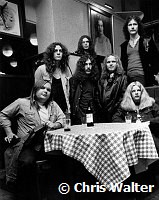 Lynyrd Skynyrd 1974 at London Hard Rock Cafe<br> Chris Walter