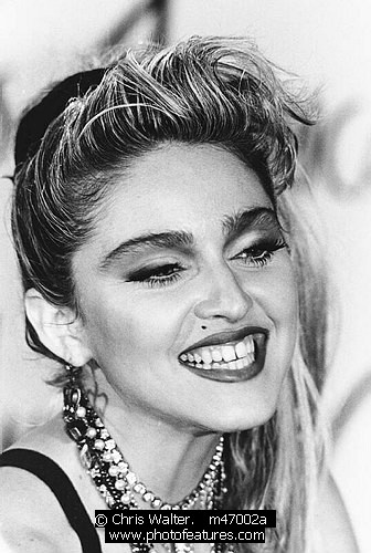 Photo of Madonna by Chris Walter , reference; m47002a,www.photofeatures.com