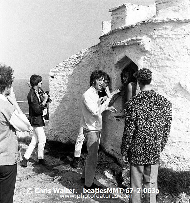 Photo of Beatles Magical Mystery Tour for media use , reference; beatlesMMT-67-2-063a,www.photofeatures.com