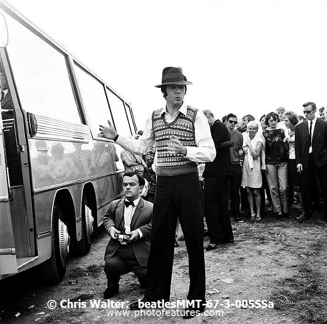 Photo of Beatles Magical Mystery Tour for media use , reference; beatlesMMT-67-3-005SSa,www.photofeatures.com