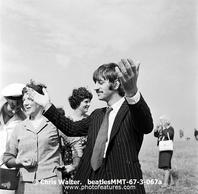 Photo of Beatles Magical Mystery Tour for media use , reference; beatlesMMT-67-3-067a,www.photofeatures.com