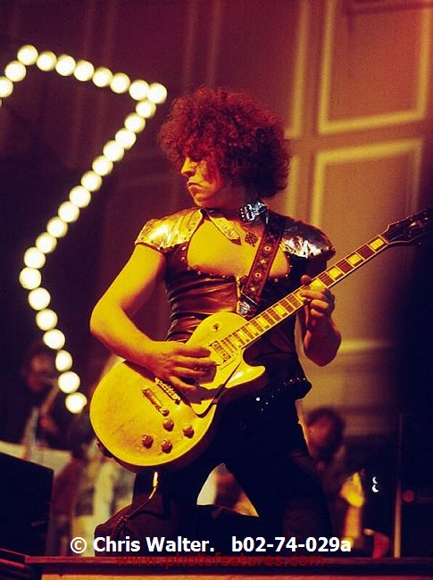 Photo of Marc Bolan for media use , reference; b02-74-029a,www.photofeatures.com