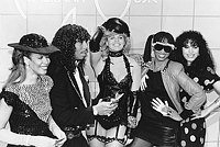 Photo of Rick James 1984 with Mary Jane Girls at American Music awards<br> Chris Walter<br>