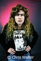 Megadeth 1986 Dave Mustaine<br> Chris Walter<br>