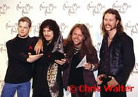 Metallica 1993 American Music Awards Jason Newsted, Kirk Hammett, Lars Ulrich, James Hetfield