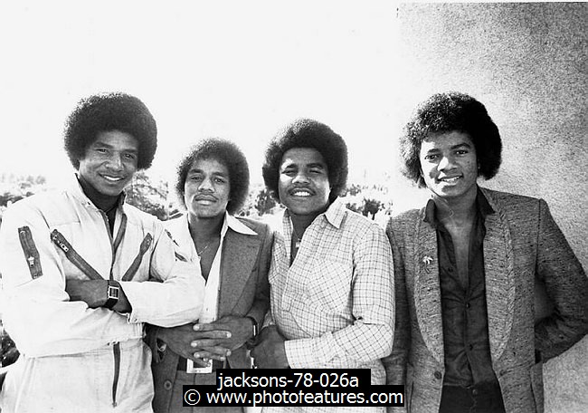 Photo of Michael Jackson for media use , reference; jacksons-78-026a,www.photofeatures.com