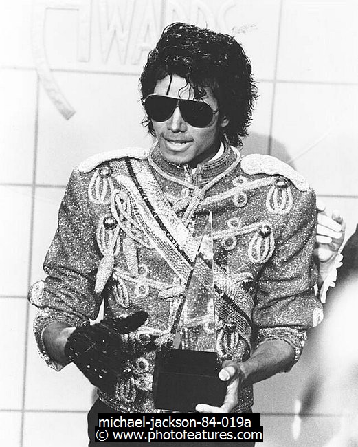 Photo of Michael Jackson for media use , reference; michael-jackson-84-019a,www.photofeatures.com