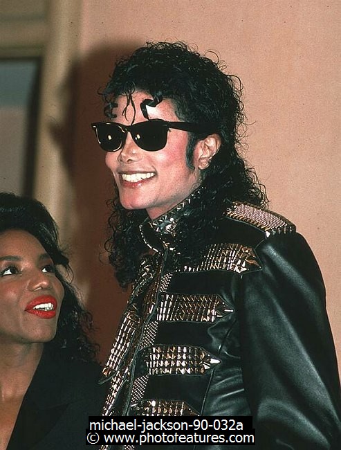 Photo of Michael Jackson for media use , reference; michael-jackson-90-032a,www.photofeatures.com