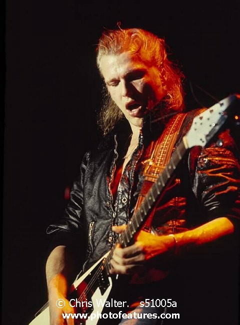 Photo of Michael Schenker for media use , reference; s51005a,www.photofeatures.com