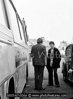 Paul McCartney & Mal Evans on Magical Mystery Tour photo © Chris Walter 