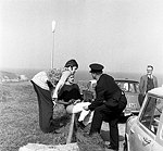 Photo of The Beatles 1967 Paul McCartney films Magical Mystery Tour on Devon moors. <br>© Chris Walter<br>