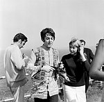 Photo of The Beatles 1967 Paul McCartney at start of Magical Mystery Tour<br>© Chris Walter<br>