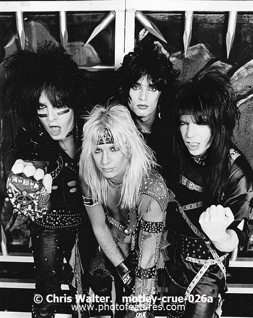 Photo of Motley Crue for media use , reference; motley-crue-026a,www.photofeatures.com