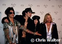 Motley Crue 1997 American Music Awards Nikki Sixx Mick Mars Vince Neil and Tommy Lee<br> Chris Walter