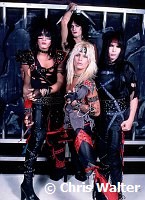 Motley Crue 1983 Nikki Sixx, Tommy Lee, Vince Neil and Mick Mars<br> Chris Walter<br>