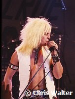 Motley Crue 1982 Vince Neil<br> Chris Walter<br>