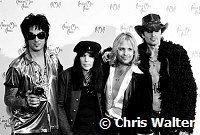 Motley Crue 1997 Nikki Sixx, Mick Mars, Vince Neil and Tommy Lee at American Music Awards<br> Chris Walter<br>