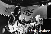 Motley Crue 1981 Nikki Sixx and Vince Neil<br> Chris Walter<br>