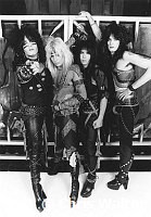 Motley Crue 1983 Nikki Sixx, Vince Neil, Mick Mars and Tommy Lee<br> Chris Walter<br>