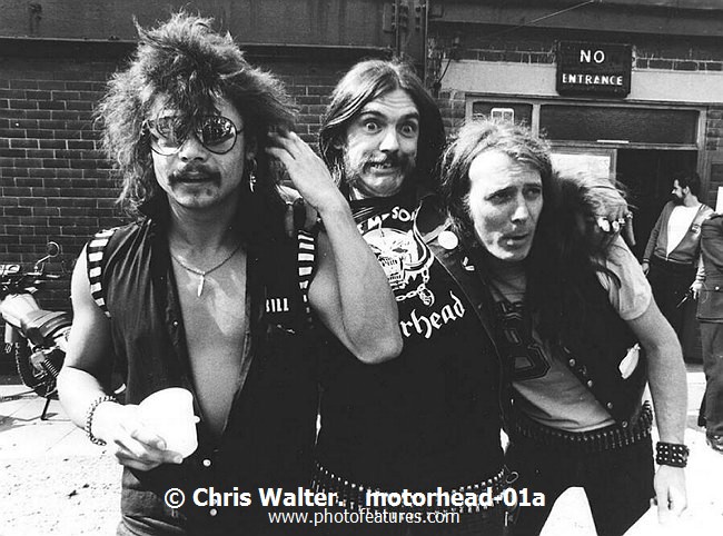 Photo of Motorhead for media use , reference; motorhead-01a,www.photofeatures.com