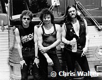 Motorhead 1982<br> Chris Walter<br>