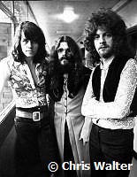 The Move ELO 1972 Bev Bevan and Roy Wood and Jeff Lynne the group promoted both bands in 1971 -1972