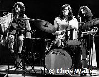The Move ELO 1971 Jeff Lynne Bev Bevan and Roy Wood the group promoted both bands in 1971 -1972<br> Chris Walter
