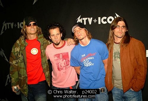 Photo of 2003 MTV Icons Metallica for media use , reference; p24002,www.photofeatures.com