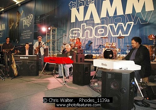Photo of NAMM Show Tribute Concert to Harold Rhodes for media use , reference; Rhodes_1139a,www.photofeatures.com