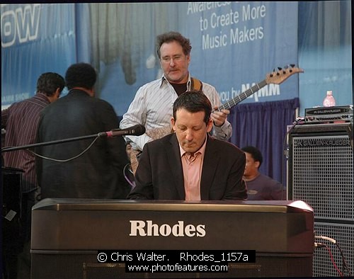 Photo of NAMM Show Tribute Concert to Harold Rhodes for media use , reference; Rhodes_1157a,www.photofeatures.com