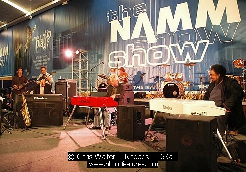 Photo of NAMM Show Tribute Concert to Harold Rhodes for media use , reference; Rhodes_1163a,www.photofeatures.com