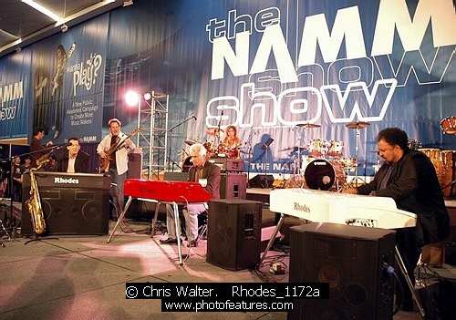 Photo of NAMM Show Tribute Concert to Harold Rhodes for media use , reference; Rhodes_1172a,www.photofeatures.com
