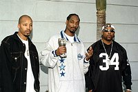 Photo of Warren G, Snoop Dogg and Nate Dogg (213)<br>at BET's 106 & Park Live in Hollywood