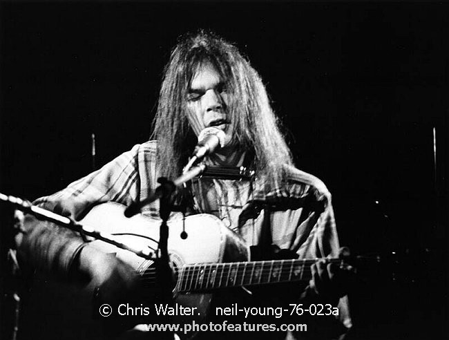 Photo of Neil Young for media use , reference; neil-young-76-023a,www.photofeatures.com